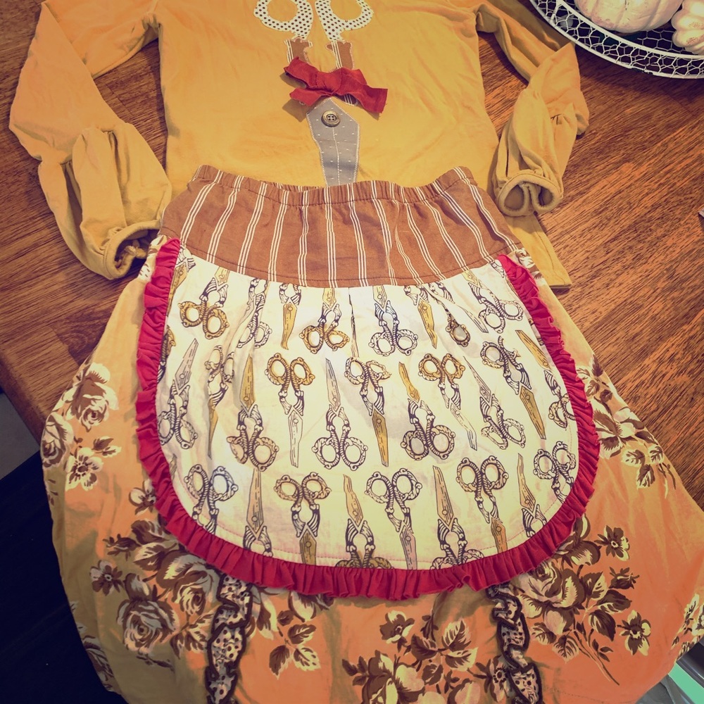 Persnickety Fall Scissors Outfit-See update